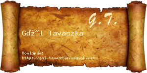 Gál Tavaszka névjegykártya